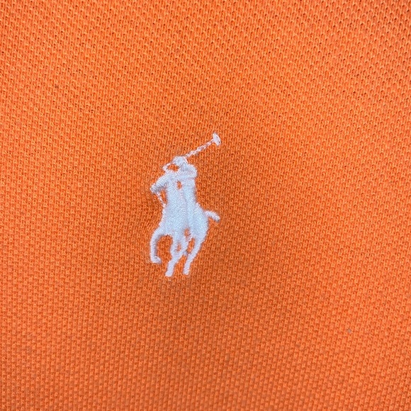 Polo by Ralph Lauren Polo shirt size Medium and Orange in colour. VGUC - Picture 6 of 9